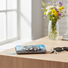 Load image into Gallery viewer, Modern table with wildflowers