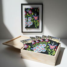 Load image into Gallery viewer, Tea Towels- Happy Flower