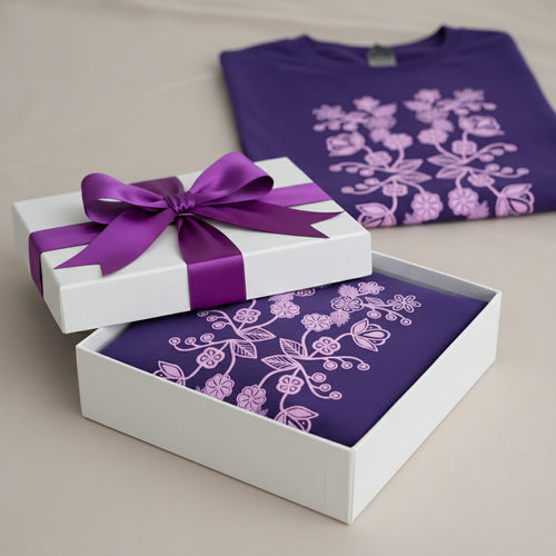 NEW Ladies T-Shirts - Ojibwe Floral