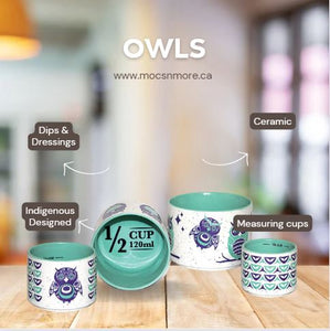 Measuring Cup Set - Owls