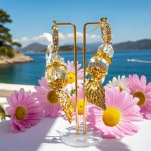 Load image into Gallery viewer, Mocs N More Earrings - Golden Leaf Earrings