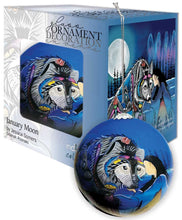 Load image into Gallery viewer, New Indigenous Glass Ornaments - January Moon