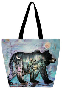 Tote Bags - Midnight Bear