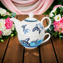 Load image into Gallery viewer, Tea for One Set - Orca (No Saucer)