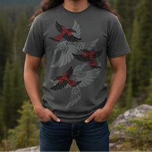 Load image into Gallery viewer, Raven T-Shirt - Indigenous Model Forest