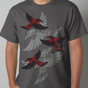 Unisex T-Shirts - Raven