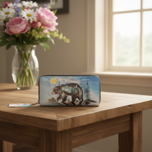 Load image into Gallery viewer, Rustic table with flowers