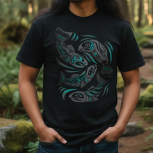 Load image into Gallery viewer, Sacred Salmon T-Shirt - Forest