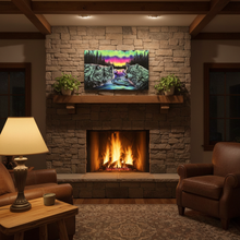 Load image into Gallery viewer, Sky Dance - Wall Plaque Above Fireplace