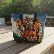Load image into Gallery viewer, Spirit Bear Tote - Lifestyle Wood