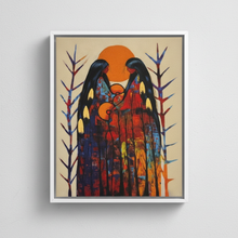 Load image into Gallery viewer, Spirits of the Drum - White Frame Version