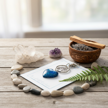 Load image into Gallery viewer, Spiritual setting with Tree of Life symbolism