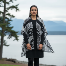 Load image into Gallery viewer, Square format - Life wrap over black