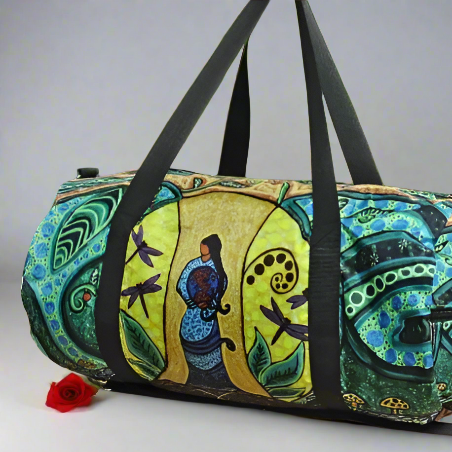 New Travel Bags - Strong Earth Woman