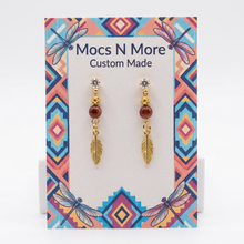 Load image into Gallery viewer, Studio shot of the earrings on their card