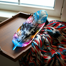 Load image into Gallery viewer, Feather Tray - Wolf Moon