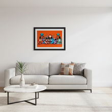 Load image into Gallery viewer, Teaching poster in black frame on white wall