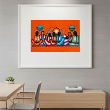 Load image into Gallery viewer, Teaching poster in white frame in office