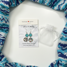 Load image into Gallery viewer, Tree of Life Earrings - Styled with Scarf 1
