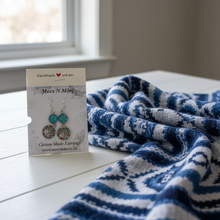 Load image into Gallery viewer, Tree of Life Earrings - Styled with Scarf 2