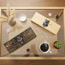 Load image into Gallery viewer, Wisdom Keeper Trinket Box styled flat lay