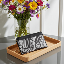 Load image into Gallery viewer, New Zippered Card Wallet - Eagle