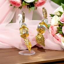 Load image into Gallery viewer, Mocs N More Earrings - Golden Leaf Earrings