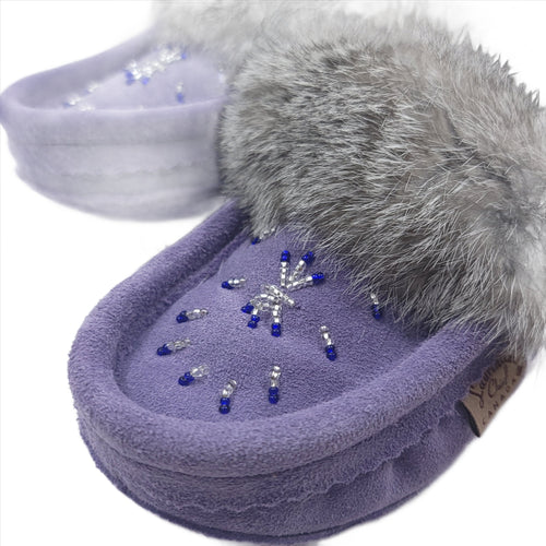 Ladies Moccasins - Size 11 Only Laurentian Chief Pretty Purple