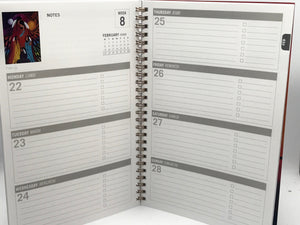 Weekly Planners - Hummingbird Feathers 2025