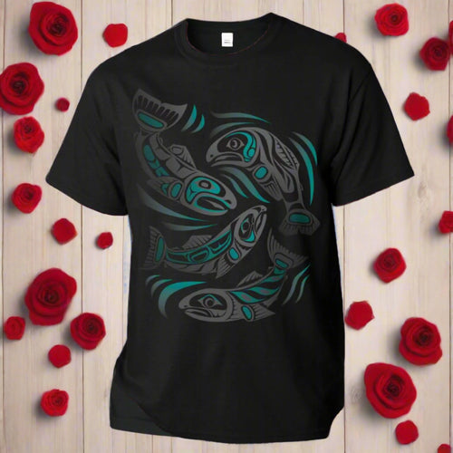 Unisex T-Shirts - Sacred Salmon