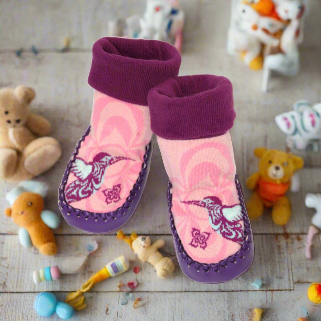 Baby Booties - Hummingbird