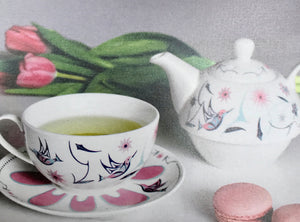 Tea for One Set - Hummingbirds